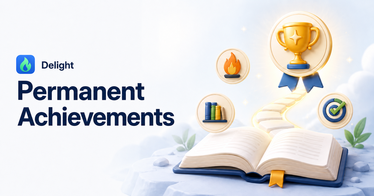New: Permanent Achievements